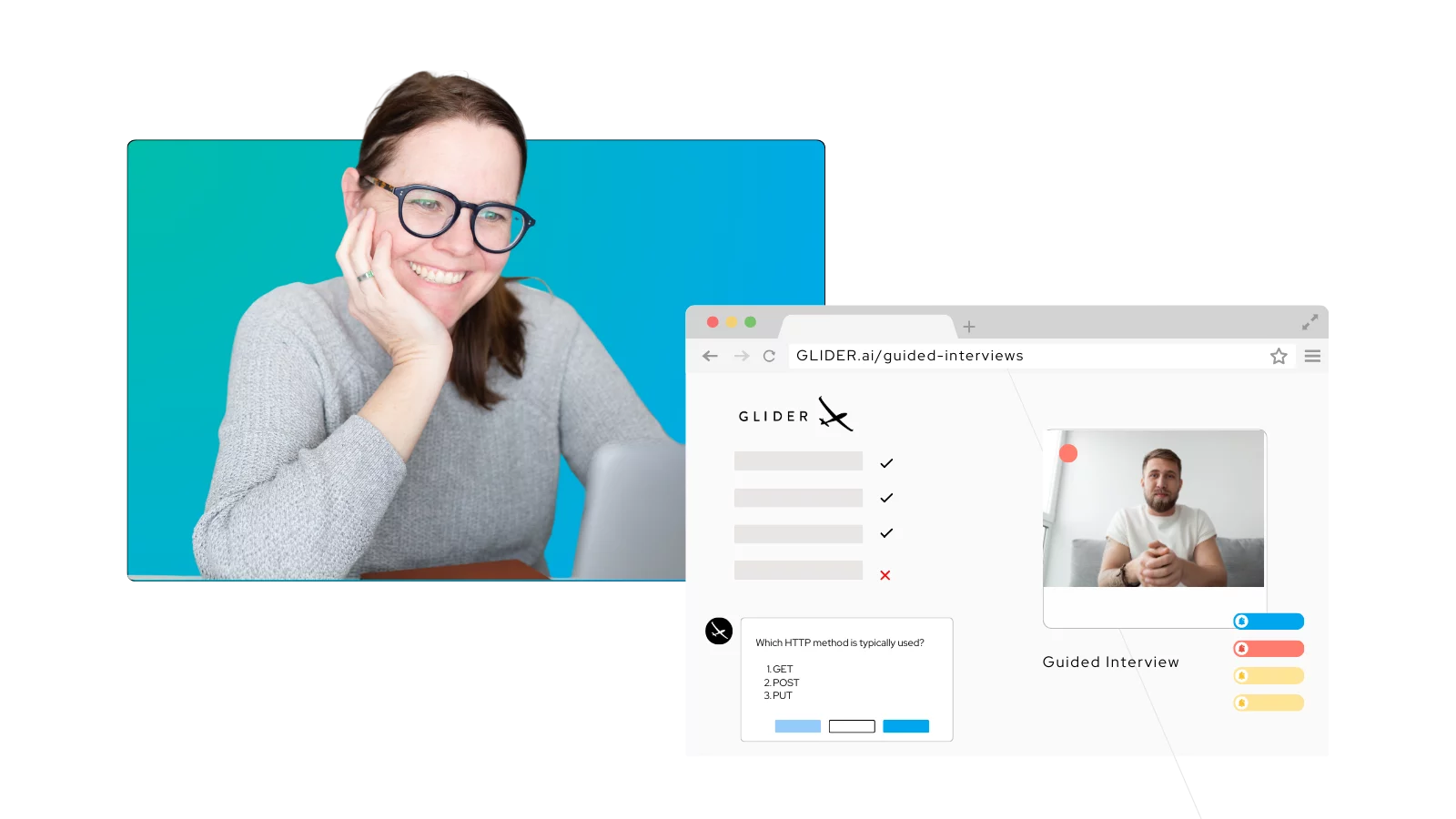 AI Guided Screening Interviews Glider AI 1